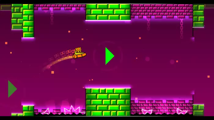 Geometry Dash Meltdown скриншот